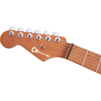 Charvel Pro-Mod DK24 HH 2PT CM Left-handed - Satin Shell Pink (B-Stock) image 8