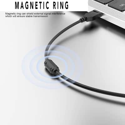 Silverline 6FT USB 2.0 Data Cable for Behringer Mixer: FLOW 8, X32, X32 Compact, X32 Producer image 3