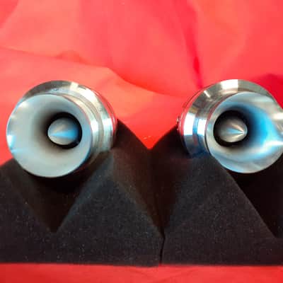 JAPAN BULLET SUPER TWEETERS NEW  Fostex?  Type T60X PMR SPEAKERS SOLID CAST ALUMINUM 2.5KHz- 32KHz image 1