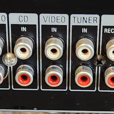 Sony TA-AV521 Integrated Stereo Amplifier 90s - Black image 9