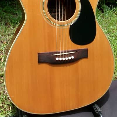1971 Hand Made K Yairi YF150 OOO size Acoustic Guitar, very early model+SKB Case image 8
