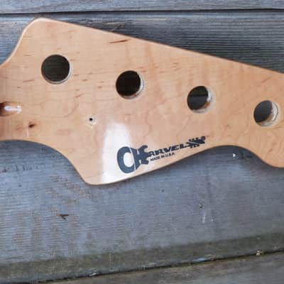 Charvel Bass Neck curly maple San Dimas natural image 2