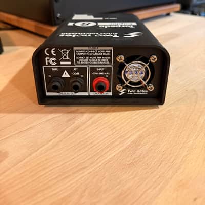 Two Notes Torpedo Captor Loadbox/Attenuator/DI - 8 Ohm 2010s - Black image 3