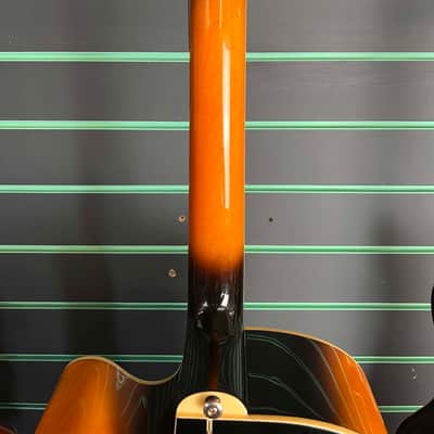 Epiphone EJ200CE Vintage Sunburst 2012 Modified Jumbo Electro-Acoustic Guitar image 9