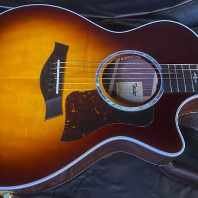 Taylor 412ce V-Class Acoustic-Electric Guitar Shaded Edge Burst - Authorized Dealer - 4.45 lbs - G05681 - OPEN BOX - SAVE BIG! image 3