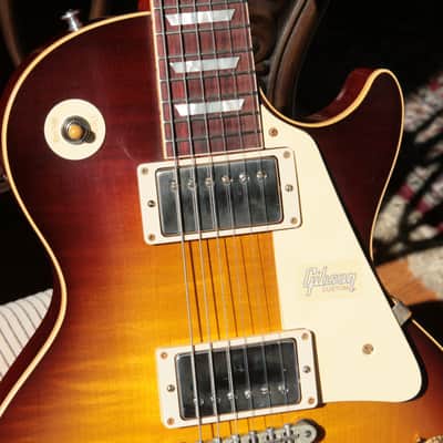 7.7 lbs! 2018 Gibson 1958 Les Paul Historic Reissue! R8 58 Dark Bourbon Fade Custom Shop TH Specs image 20