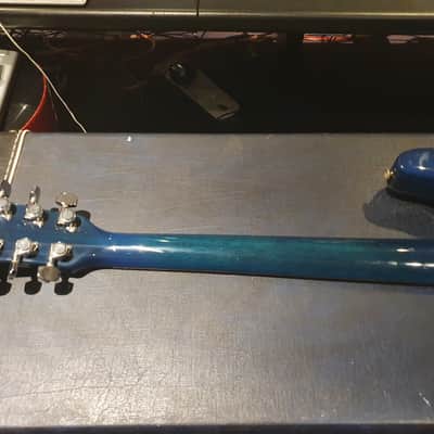 Crazy RARE Washburn USA Custom Shop AAA Quilt 10 Top Artist Guitar! 7 pickups & inputs! PRS style! image 16