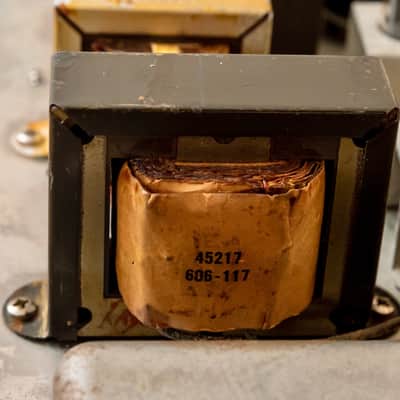 1961 Fender Tremolux Blonde Brown Panel Piggyback Tube Amp Head 6G9 Circuit w/ EL84 (6BQ5) image 13