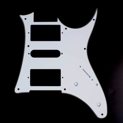 Quality Guitar Pick Guard For Ibanez RX750PM RX 750PM,HSH ,3Ply White