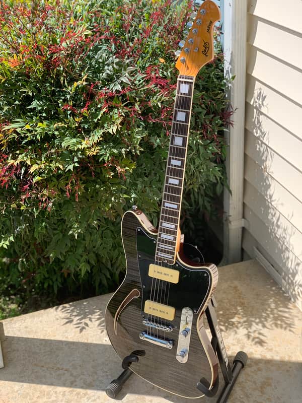 Radix Telemaster semi-hollow with P90s | Reverb