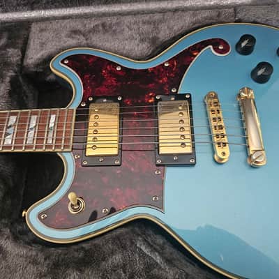 D'Angelico Deluxe Brighton 2019 - 2020 - Steel Blue image 3