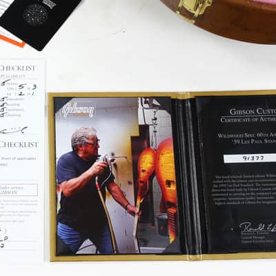 2019 Gibson 60th Anniversary TOM MURPHY Painted 1959 Les Paul Wildwood Spec R9 59 image 8