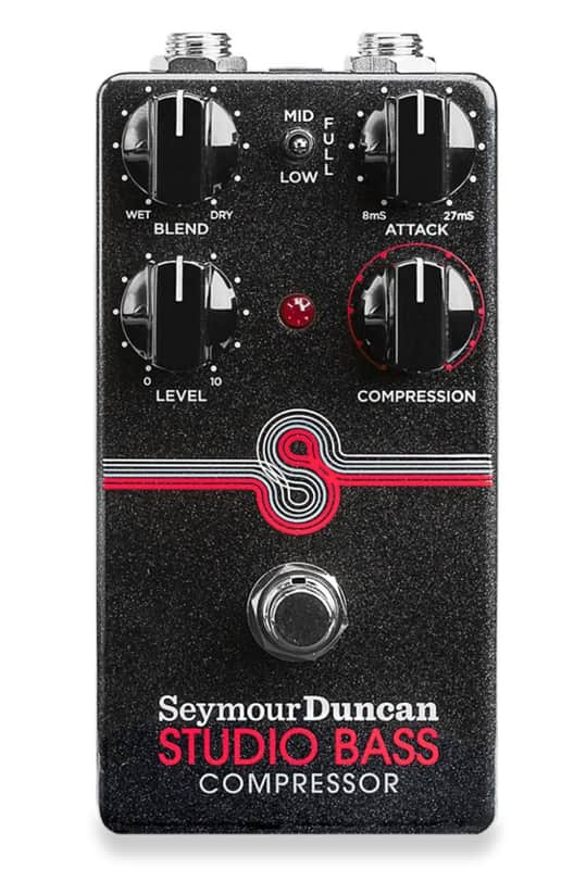 Seymour Duncan Studio Bass Compressor Pedal Bass Compression Effect image 1