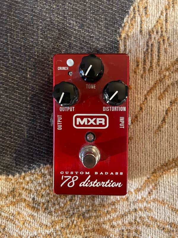 MXR M78 Custom Badass '78 Distortion 2011 - Present - Red | Reverb