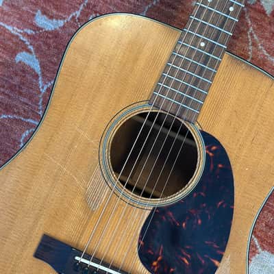 Vintage 1965 Martin D-18 Dreadnought Acoustic Guitar image 12