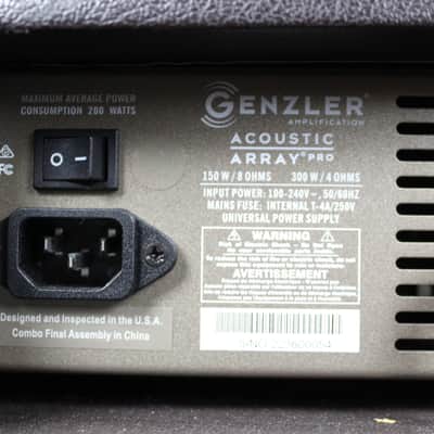 Genzler Acoustic Array Pro Acoustic Guitar Combo Amplifier, 150W, Excellent image 8
