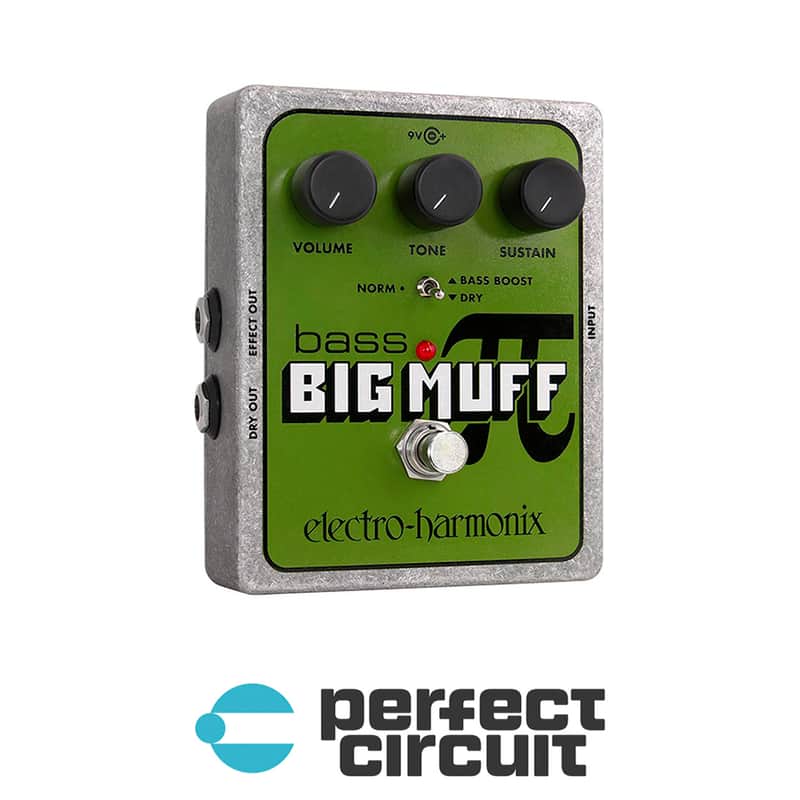 Electro-Harmonix Nano Bass Big Muff Pi Fuzz / Distortion / Sustainer Pedal image 1