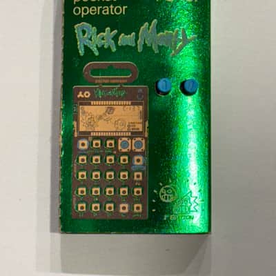 Teenage Engineering PO-137 Pocket Operator Rick & Morty Edition + CA-X case (black) image 2