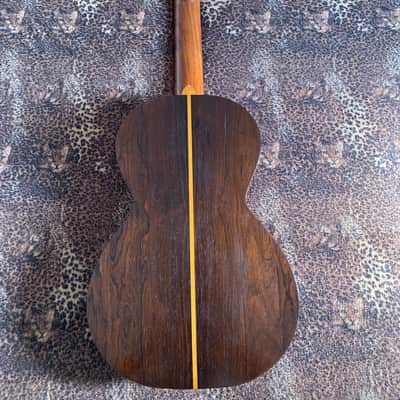 Raffaele Calace Italian folk guitar 1890 - Natural Wood! image 2