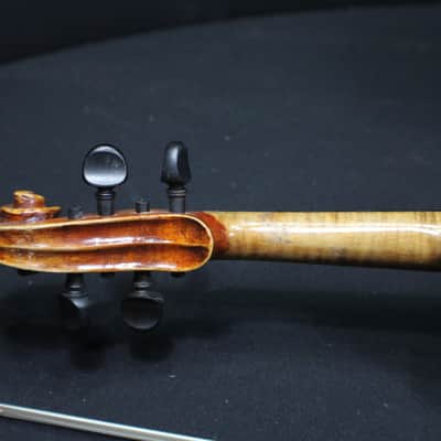A  Anton Schroetter  Antonius Stradivarius Model 3/4 size Violin, Bow & Case   # 11 V image 6