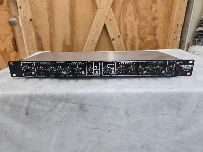 Drawmer DL241 Dual Auto Compressor Noise Gate - PLEASE READ #6488 image 1