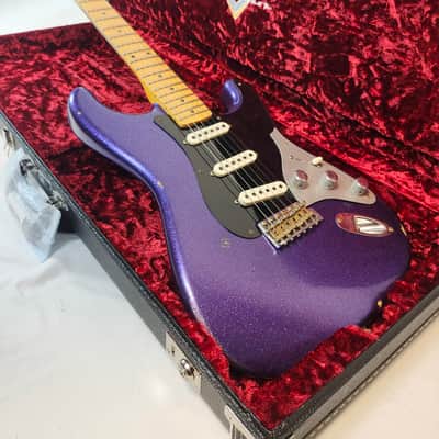 Fender Custom Shop Limited Edition Poblano II Strat Relic, Purple Sparkle, W/HSC image 1