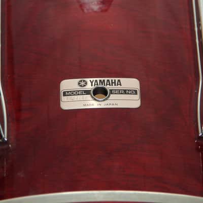Yamaha  Recording Custom 9000 - cherry wood 22"x16 bass drum image 10