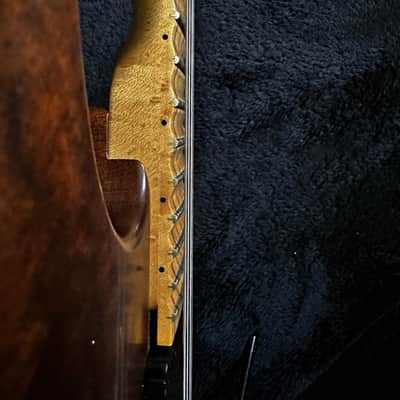 Warmoth USA Soloist Walnut w/ Bird’s Eye Maple Neck image 5