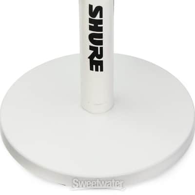 Shure SH-DESKTOP1 Microphone Stand - White (DESKTOP1Wd4) image 6