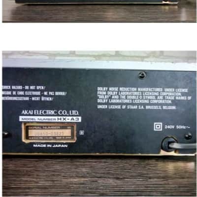 AKAI HX-A3 Rare Vintage Stereo Cassette Deck HX Head  Hi-Fi Japan 1985 Akai image 7