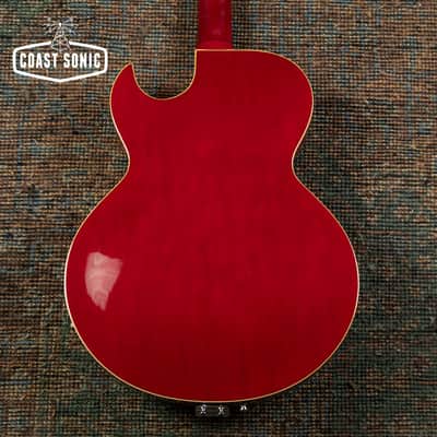 1992 Gibson ES-135 Semi-Hollow Body with added Bigsby, Hard Case image 3