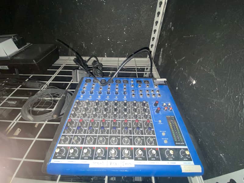 Samson MDR1064 10-Channel Analog Mixer 2010s - Blue/Black image 1