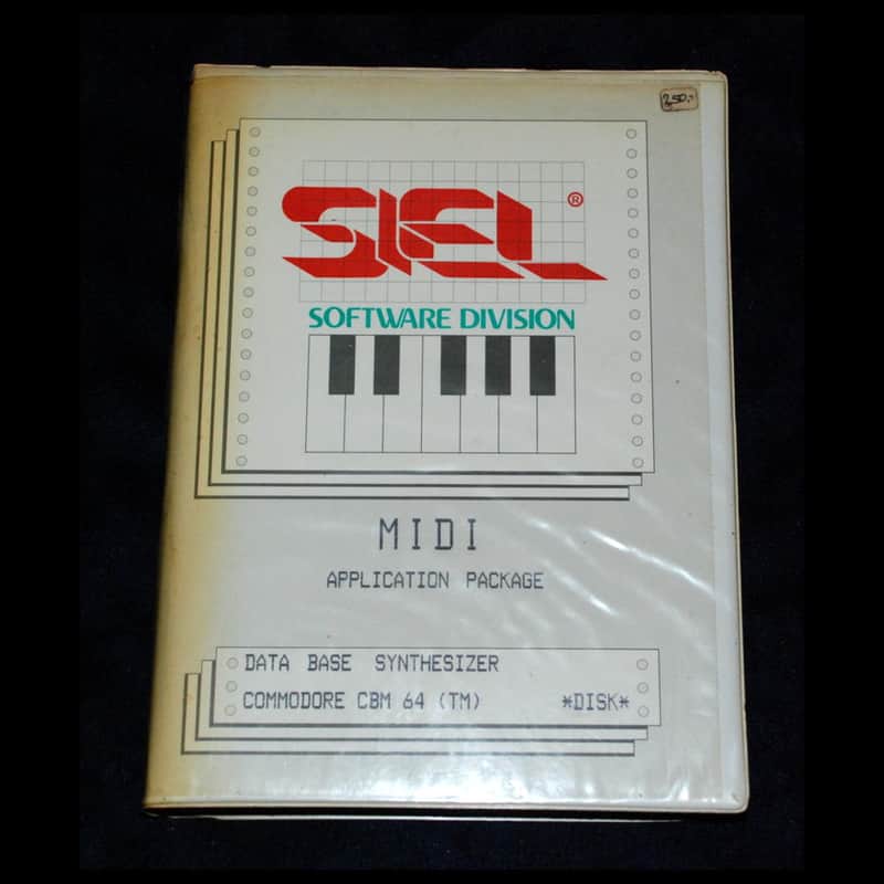 Siel MIDI Database for Commodore 64 NOS (1985) image 1