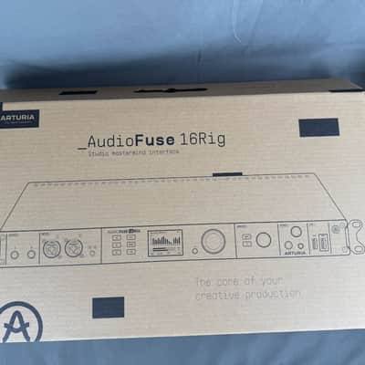 Arturia AudioFuse 16Rig USB Audio Interface 2023 - Present - Black image 17