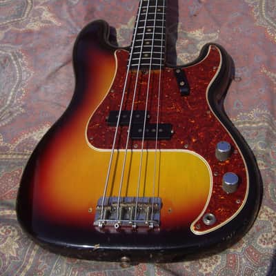 Fender Precision Bass 1964 - Sunburst image 3