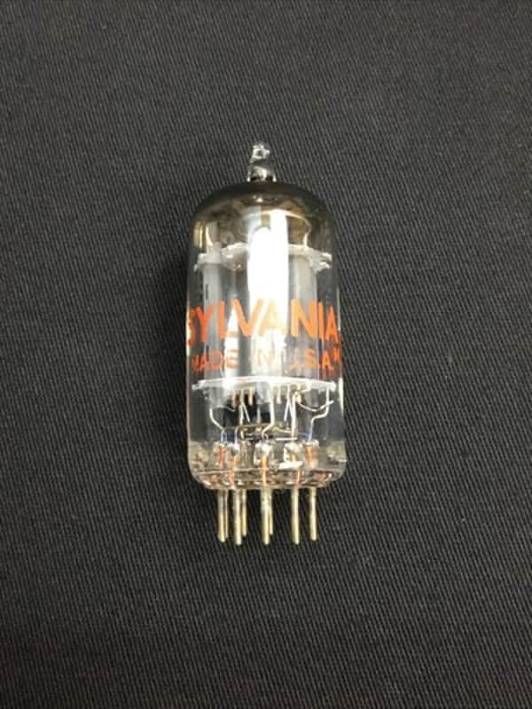 SYLVANIA 12AU7 Dual Triode AUDIO AMPLIFIER Radio VACUUM TUBE Tested USA 8.1342-D image 1
