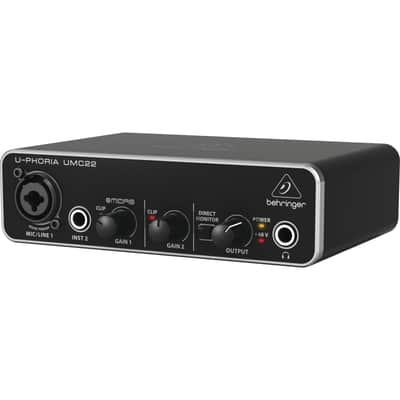 Behringer U-Phoria UMC22 USB Audio Interface - USB Audio Interface image 3