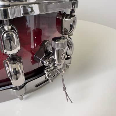 5.5x14” Tama Starclassic All Bubinga Shell Snare Drum, Lacquer Burst image 9