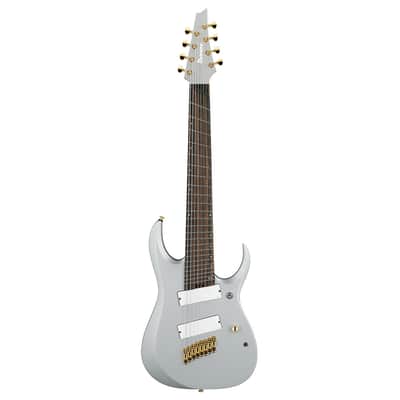 Used Ibanez RGDMS8CSM RGD Axe Design Lab MS 8-String - Classic Silver Matte image 2