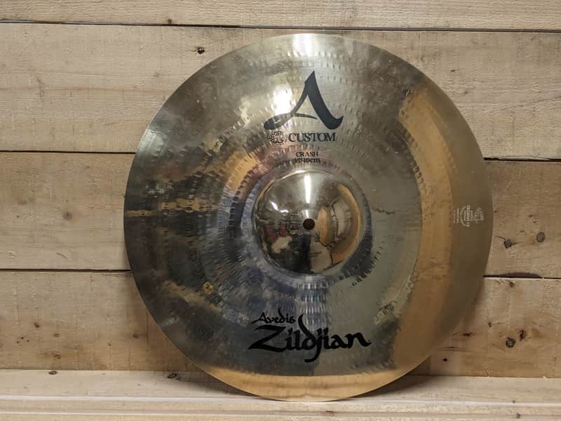 Zildjian 16" A Custom Crash Cymbal 1991 - Present - Brilliant Bild 1