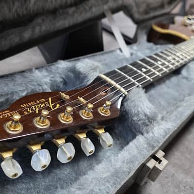 1983 Fender Telecaster Walnut Elite Gold RARE Flagship Top Model American Vintage 80s USA Electric Guitar Walnut Neck Original Hang Tag Manual image 3
