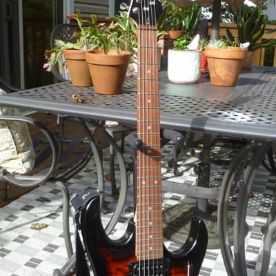 GRG131DX-BKF Gio with rosewood Fretboardack Tiger Sunburst image 2