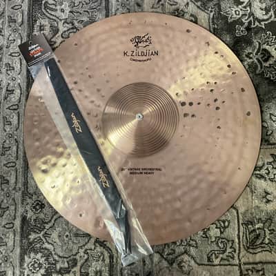 Zildjian K Constantinople 20” Vintage Orchestral Medium Heavy Cymbal Pair w/Straps K1144 image 10