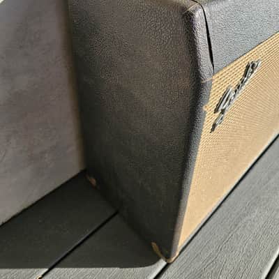 Vintage 1966 Fender 1x15 Extension Cabinet Vibroverb Pro image 4