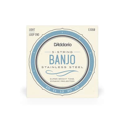 DAddario EJS60 Banjo 5-String Strings image 1