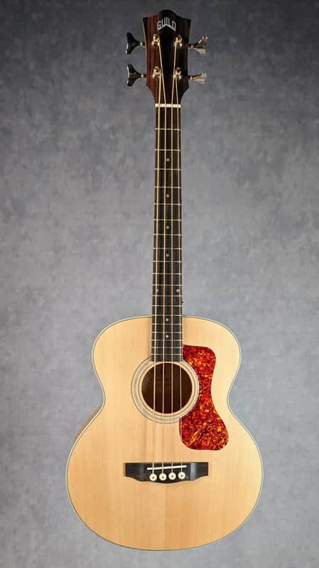 Guild Jumbo Junior Bass - Flame Maple image 1