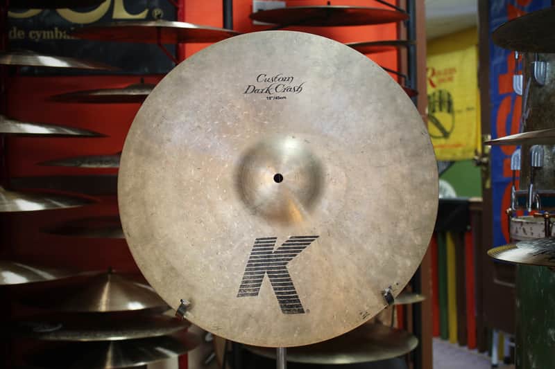 Zildjian 18" K Custom Dark Crash 1354g image 1