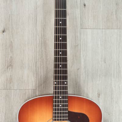 Guild USA F-40 Standard Jumbo Acoustic Guitar, Rosewood, Vintage Pacific Sunset Burst Gloss image 7