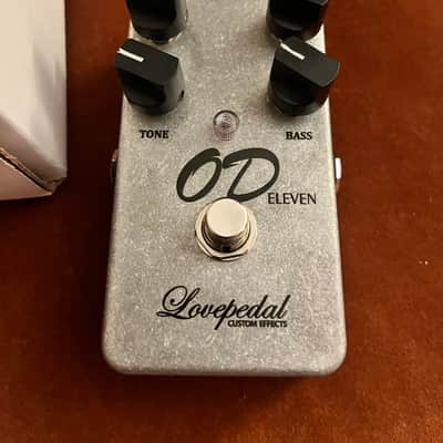Love Pedal OD Eleven エフェクター RAW Silver Lovepedal OD Eleven | Reverb