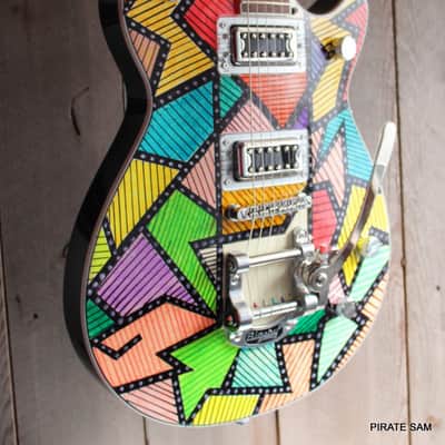 Gretsch G5230T Electromatic Jet FT Custom art guitar with Bigsby 2025 " The Puzzle Factory " image 6
